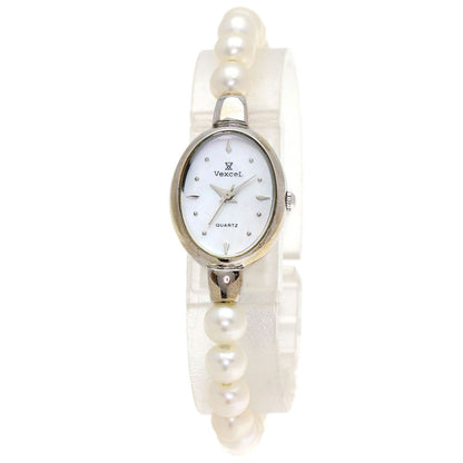 SELECT WATCH Vexel Pearl Pearl Watches Stainless Steel/Pearl Ladies