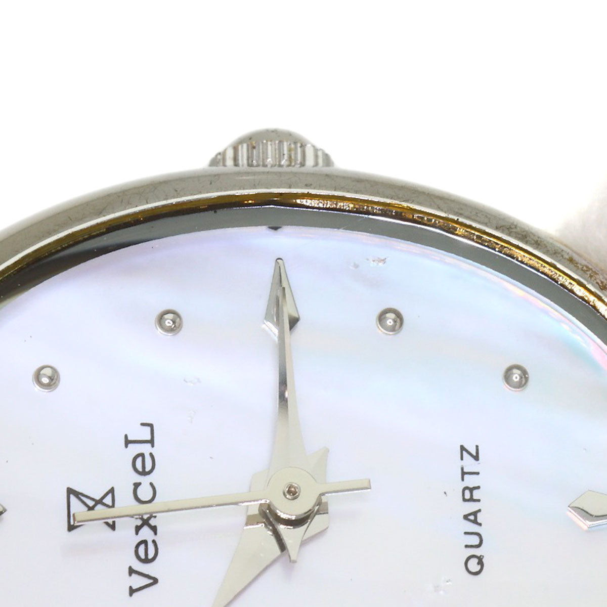 SELECT WATCH Vexel Pearl Pearl Watches Stainless Steel/Pearl Ladies