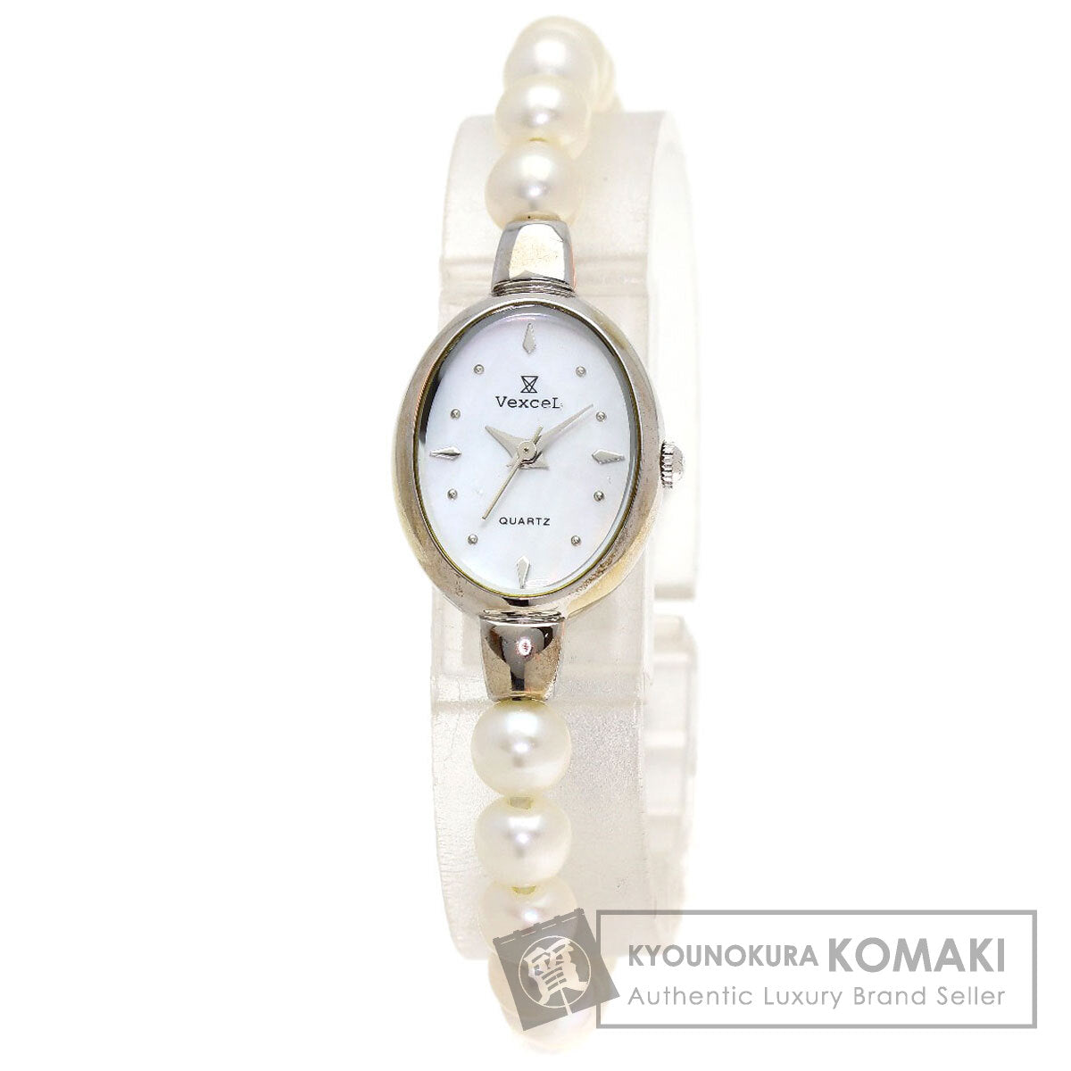 SELECT WATCH Vexel Pearl Pearl Watches Stainless Steel/Pearl Ladies