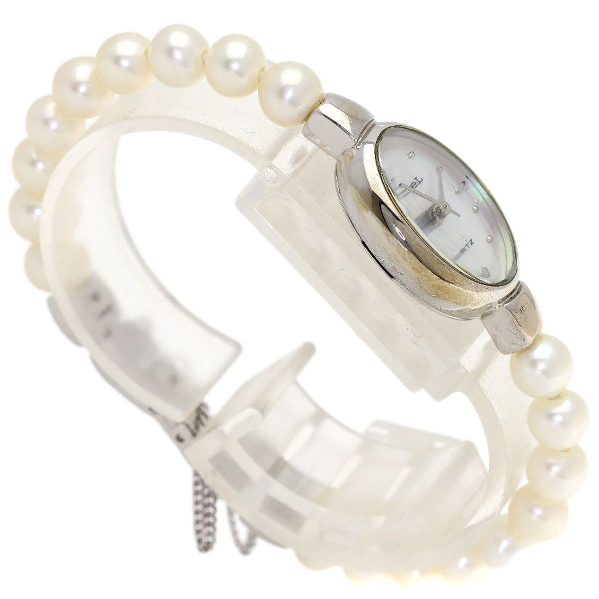 SELECT WATCH Vexel Pearl Pearl Watches Stainless Steel/Pearl Ladies