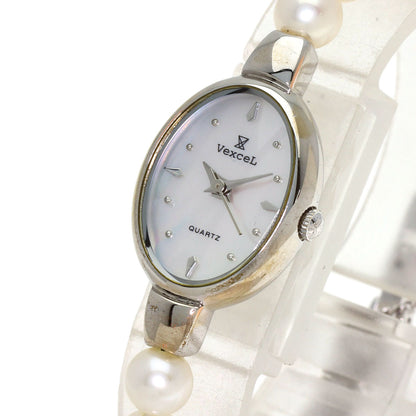 SELECT WATCH Vexel Pearl Pearl Watches Stainless Steel/Pearl Ladies