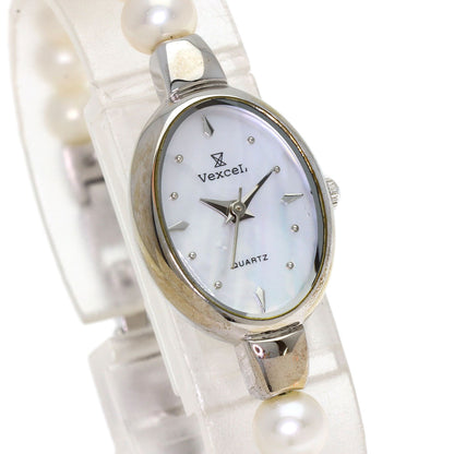 SELECT WATCH Vexel Pearl Pearl Watches Stainless Steel/Pearl Ladies