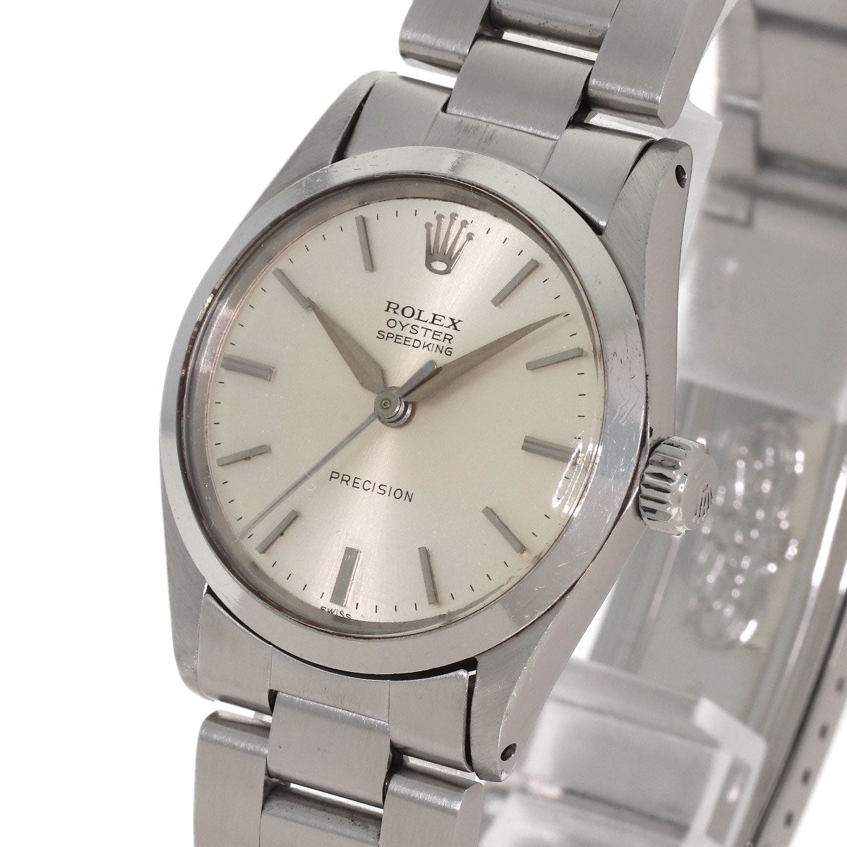 ROLEX Oyster Speed King, 1985 Vintage Watches 6430 Stainless Steel/Stainless Steel Boys