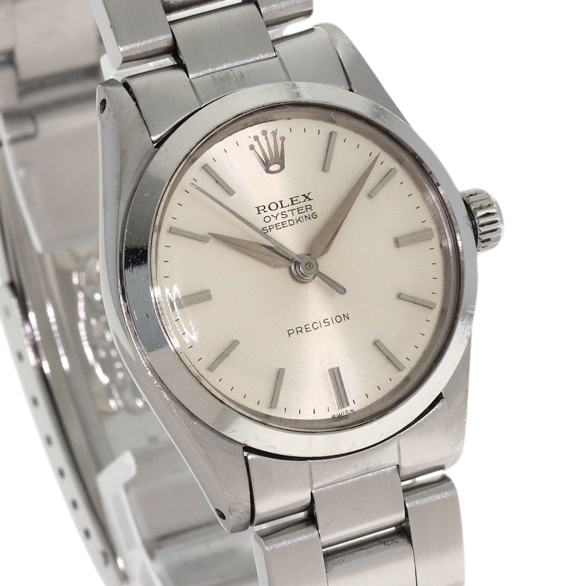 ROLEX Oyster Speed King, 1985 Vintage Watches 6430 Stainless Steel/Stainless Steel Boys
