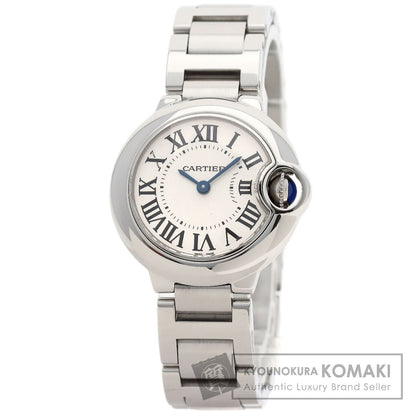 CARTIER Baron Blue SM 1.1 " Watches W69010Z4 Stainless Steel/Stainless Steel Ladies