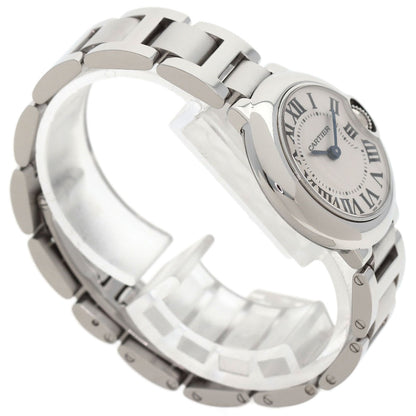 CARTIER Baron Blue SM 1.1 " Watches W69010Z4 Stainless Steel/Stainless Steel Ladies