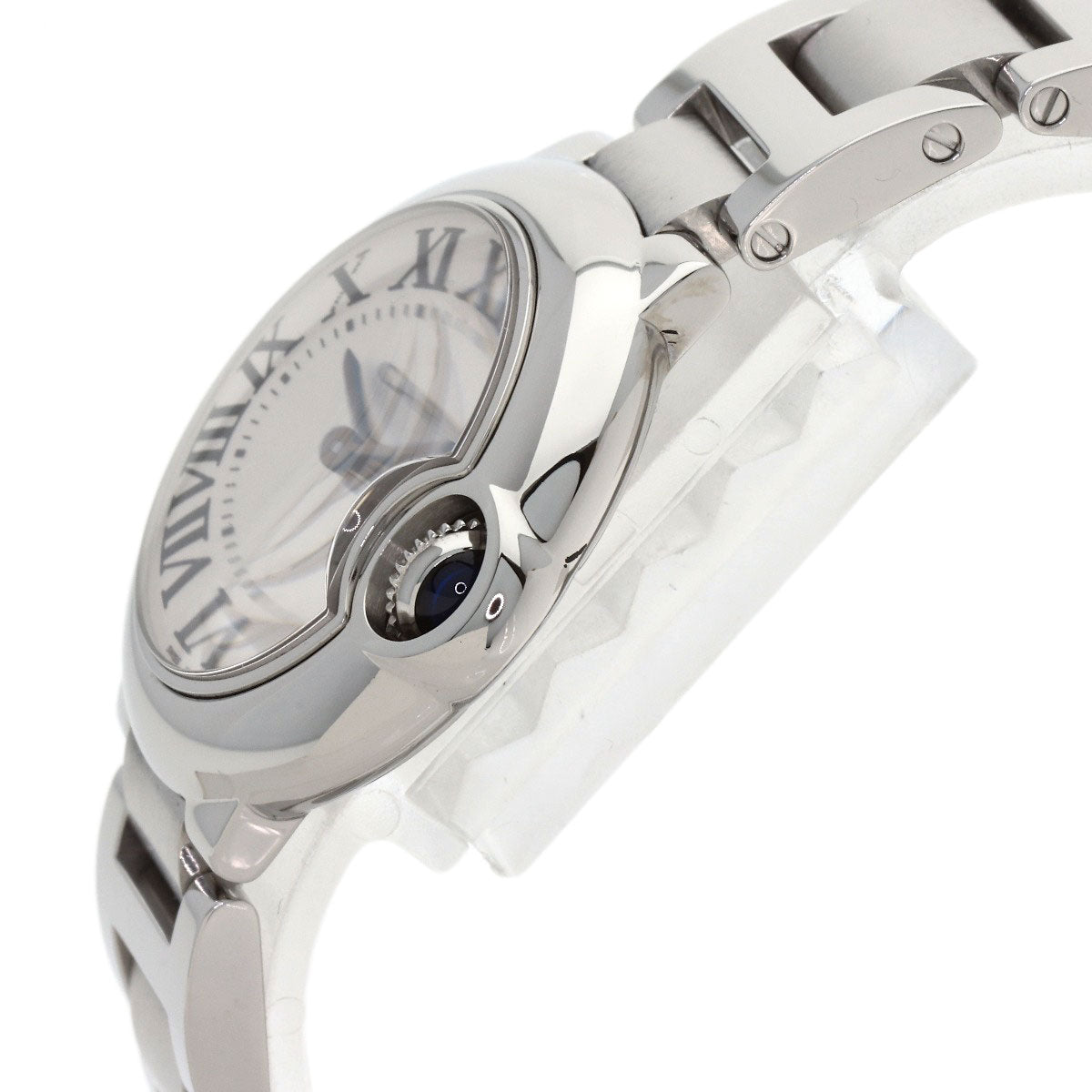 CARTIER Baron Blue SM 1.1 " Watches W69010Z4 Stainless Steel/Stainless Steel Ladies