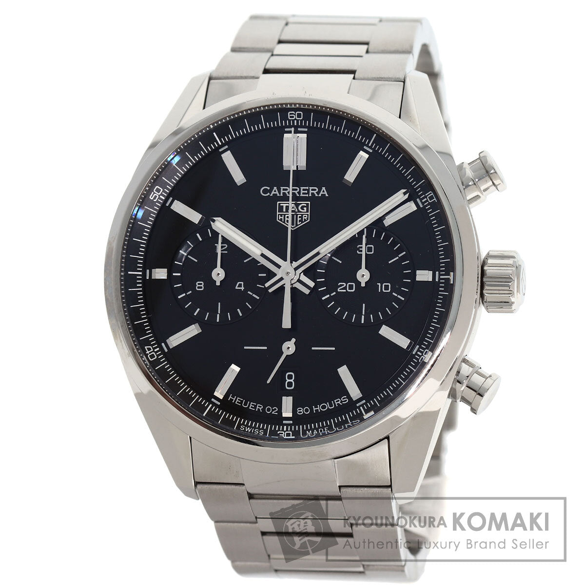 TAG HEUER Carrera Caliber Heuer 02 Watches CBN2010 Stainless Steel/Stainless Steel mens
