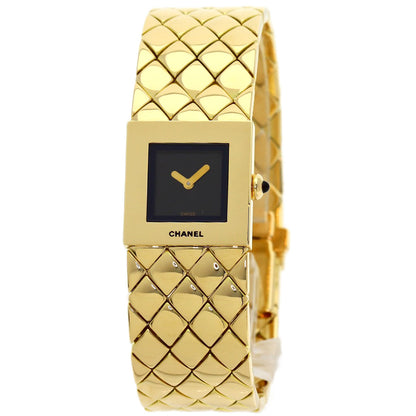 CHANEL Matelasse Watches K18 Yellow Gold/18K Yellow Gold Ladies