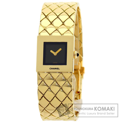 CHANEL Matelasse Watches K18 Yellow Gold/18K Yellow Gold Ladies