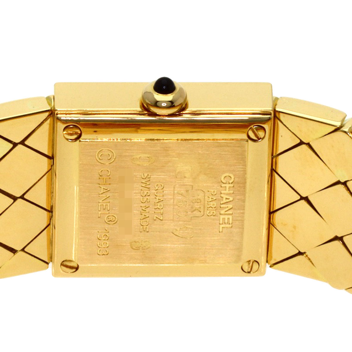 CHANEL Matelasse Watches K18 Yellow Gold/18K Yellow Gold Ladies