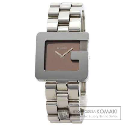 GUCCI G Square Mirror Watches 3600J Stainless Steel/Stainless Steel Boys