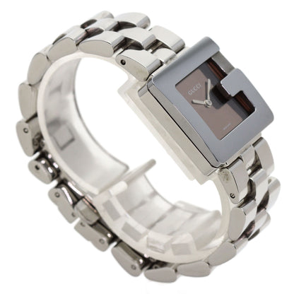 GUCCI G Square Mirror Watches 3600J Stainless Steel/Stainless Steel Boys