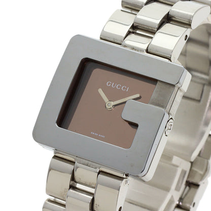 GUCCI G Square Mirror Watches 3600J Stainless Steel/Stainless Steel Boys