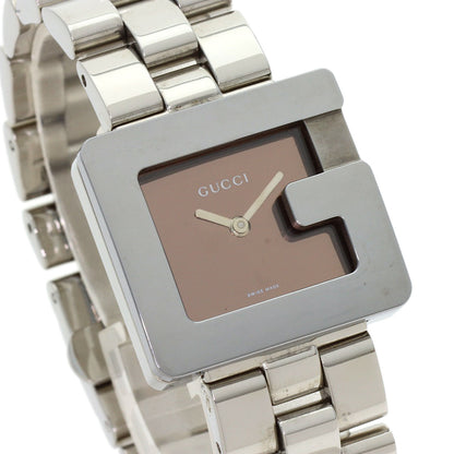 GUCCI G Square Mirror Watches 3600J Stainless Steel/Stainless Steel Boys
