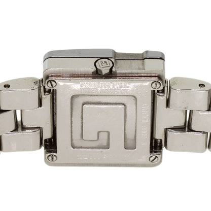 GUCCI G Square Mirror Watches 3600J Stainless Steel/Stainless Steel Boys