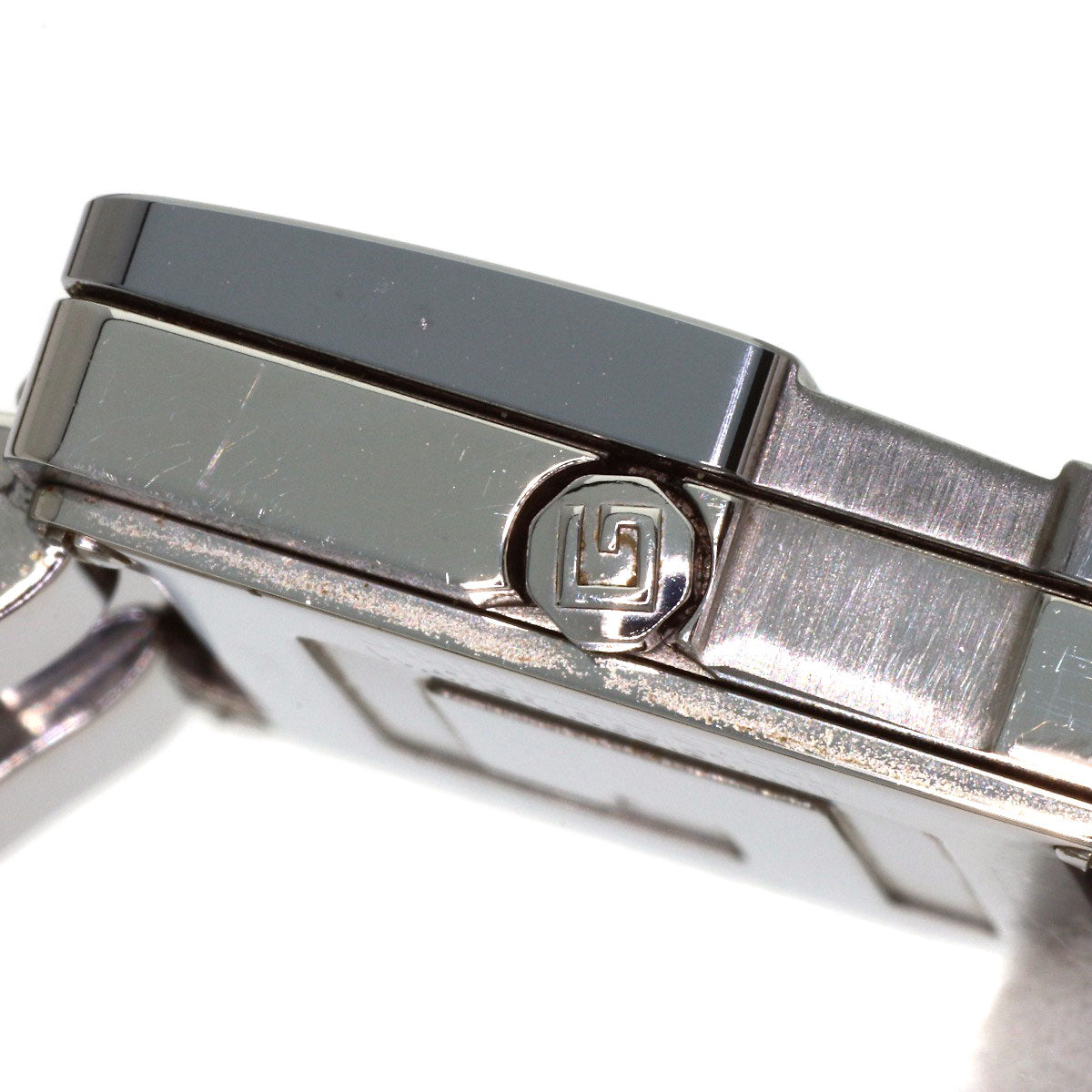 GUCCI G Square Mirror Watches 3600J Stainless Steel/Stainless Steel Boys