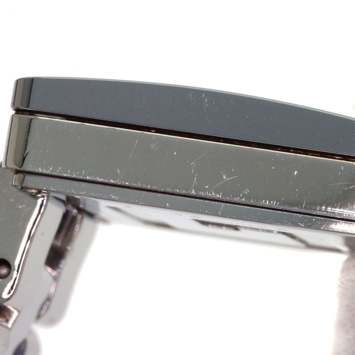 GUCCI G Square Mirror Watches 3600J Stainless Steel/Stainless Steel Boys