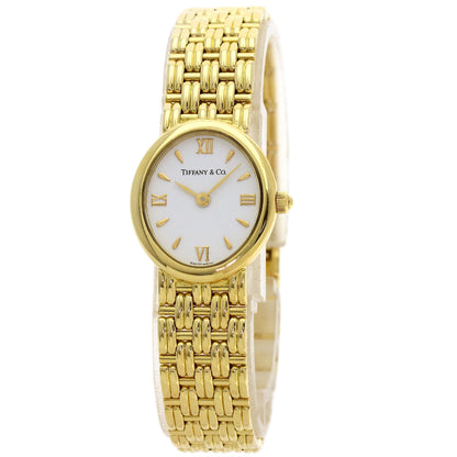 TIFFANY&Co. Oval Watches K18 Yellow Gold/18K Yellow Gold Ladies