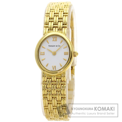 TIFFANY&Co. Oval Watches K18 Yellow Gold/18K Yellow Gold Ladies