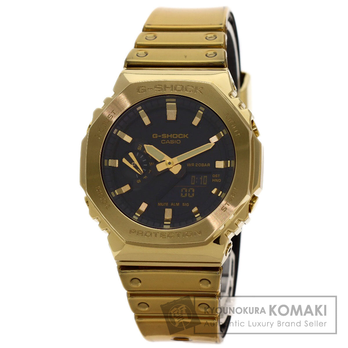 CASIO G-Shock Fine Metallic Series Watches GM-2100YMG-9AJF Stainless Steel/resin mens