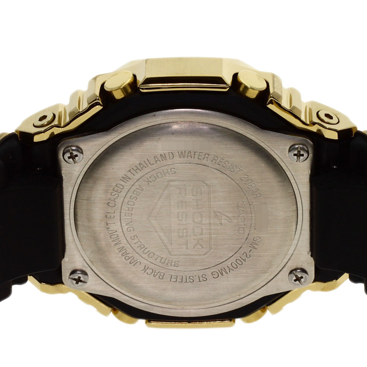 CASIO G-Shock Fine Metallic Series Watches GM-2100YMG-9AJF Stainless Steel/resin mens