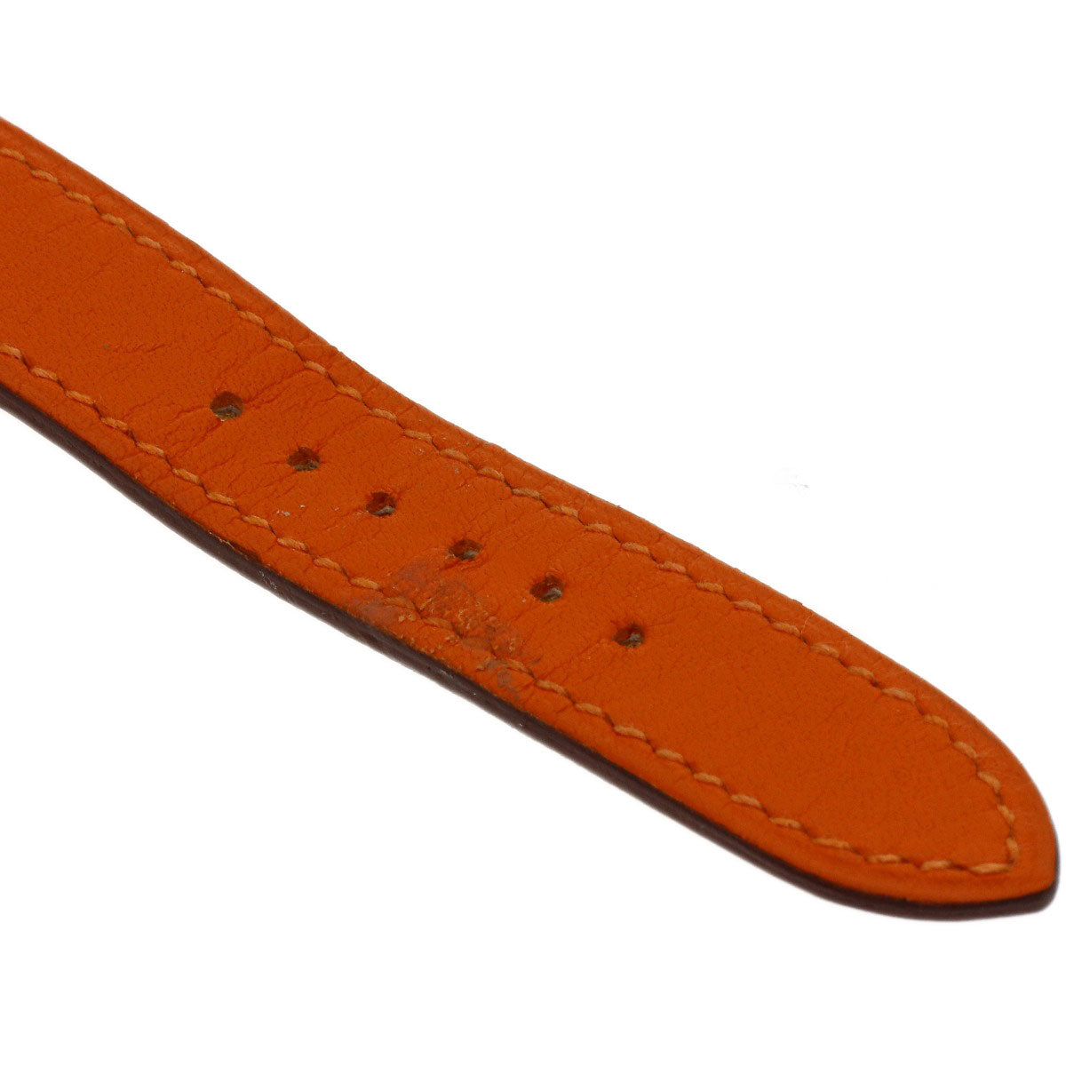 HERMES H watch Watches HH1.210 Stainless Steel/Leather Ladies