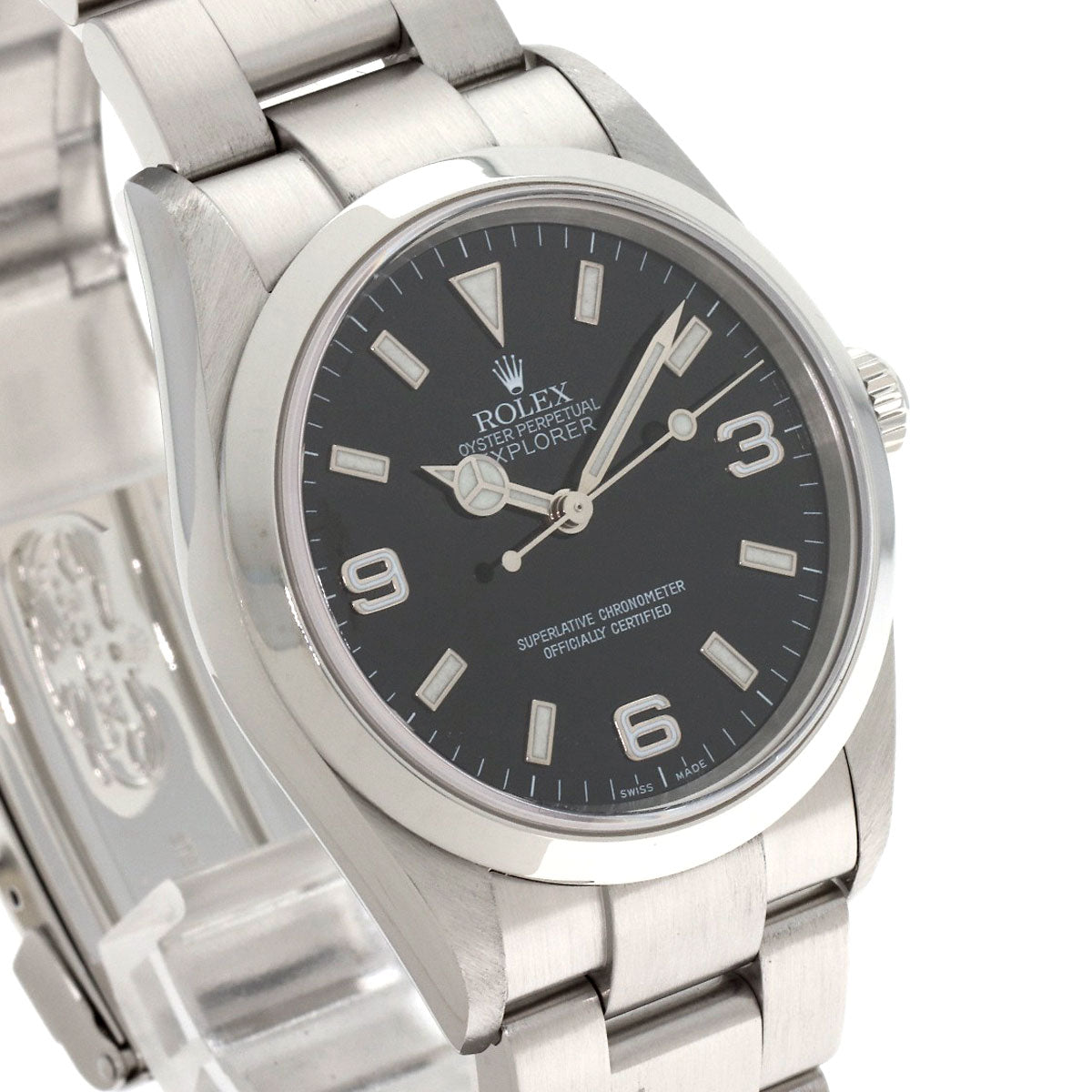 ROLEX Explorer 1 Watches 114270 Stainless Steel/Stainless Steel mens