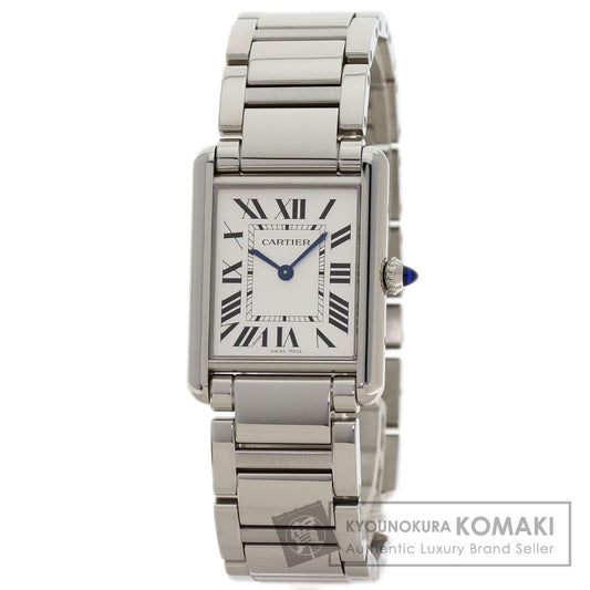 CARTIER Must tank LM Watches WSTA0106 Stainless Steel/Stainless Steel mens