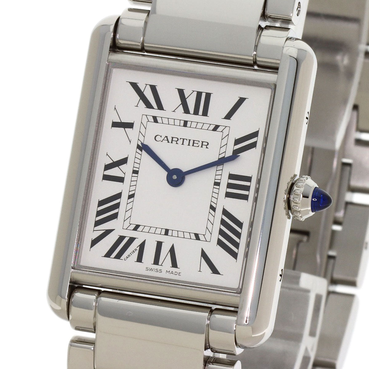 CARTIER Must tank LM Watches WSTA0106 Stainless Steel/Stainless Steel mens