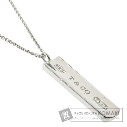 TIFFANY&Co. 1837 bar Necklace Silver Ladies [Used]