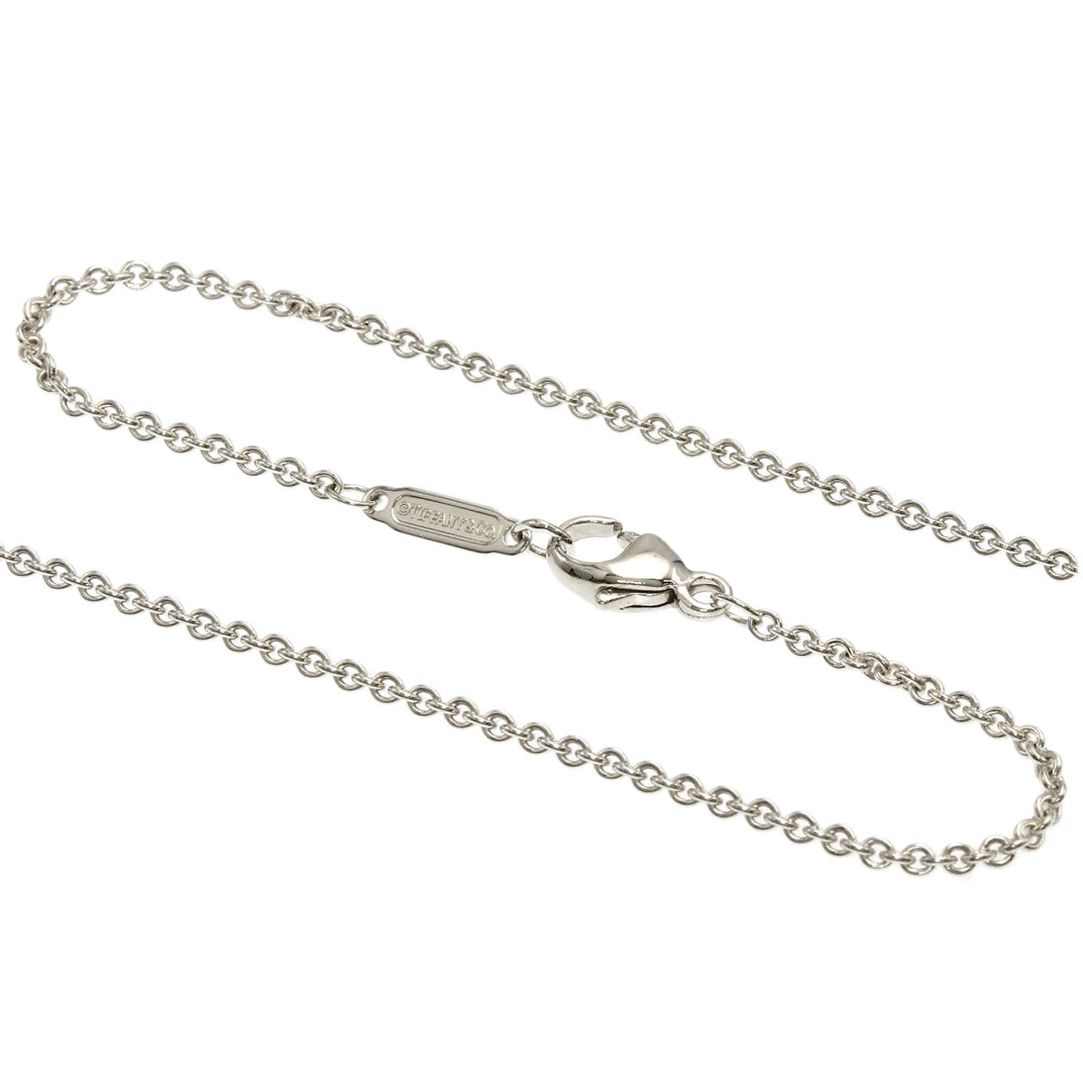 TIFFANY&Co. 1837 bar Necklace Silver Ladies [Used]