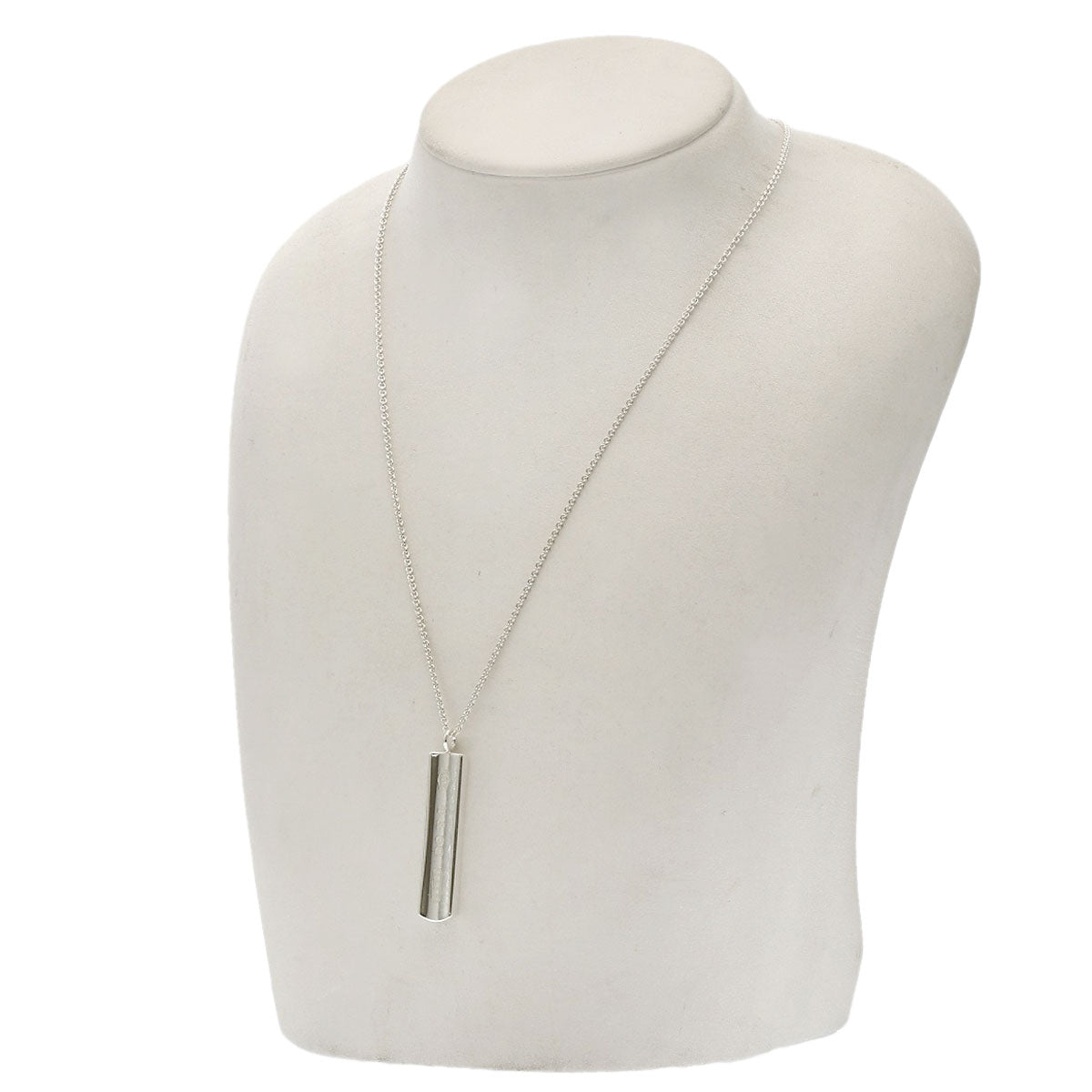 TIFFANY&Co. 1837 bar Necklace Silver Ladies [Used]