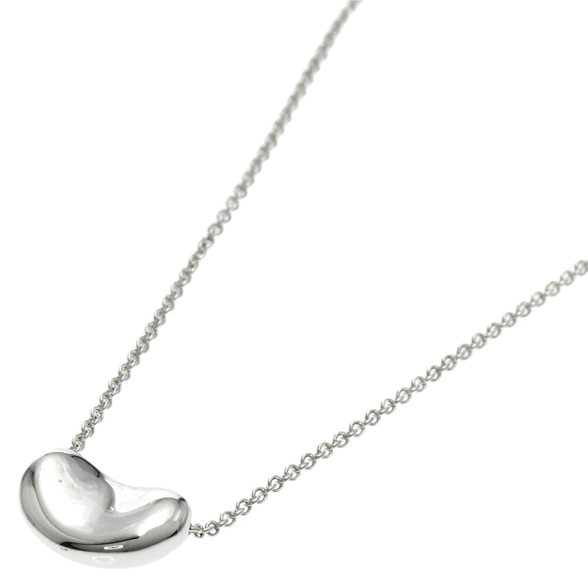 TIFFANY&Co. Bean Necklace Silver Ladies [Used]
