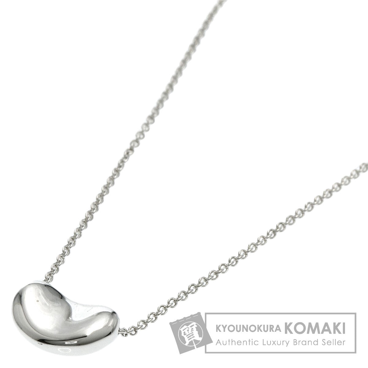 TIFFANY&Co. Bean Necklace Silver Ladies [Used]