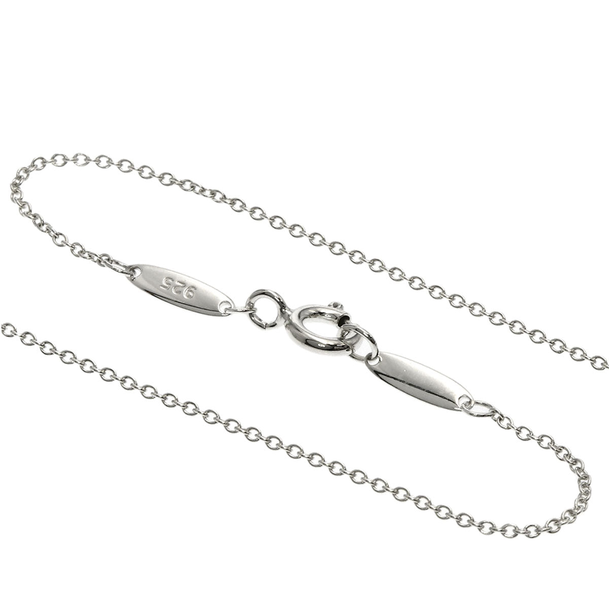 TIFFANY&Co. Bean Necklace Silver Ladies [Used]
