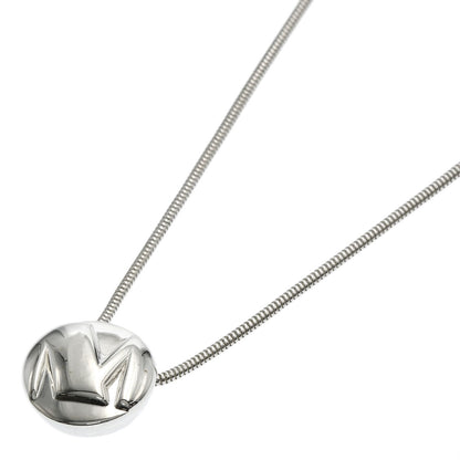 TIFFANY&Co. Initial M Necklace Silver Ladies [Used]