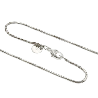 TIFFANY&Co. Initial M Necklace Silver Ladies [Used]