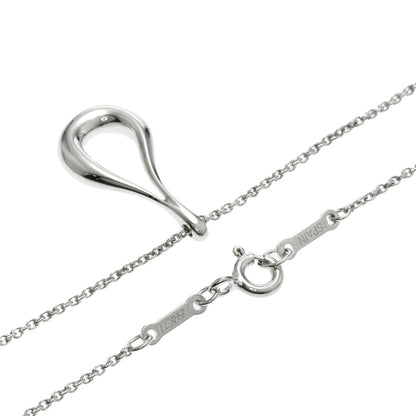 TIFFANY&Co. open teardrop Necklace Silver Ladies [Used]