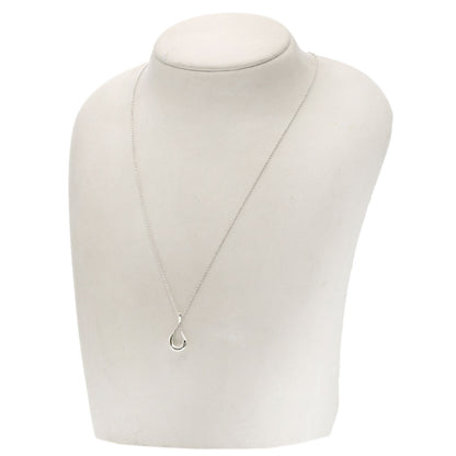 TIFFANY&Co. open teardrop Necklace Silver Ladies [Used]