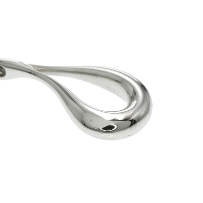 TIFFANY&Co. open teardrop Necklace Silver Ladies [Used]
