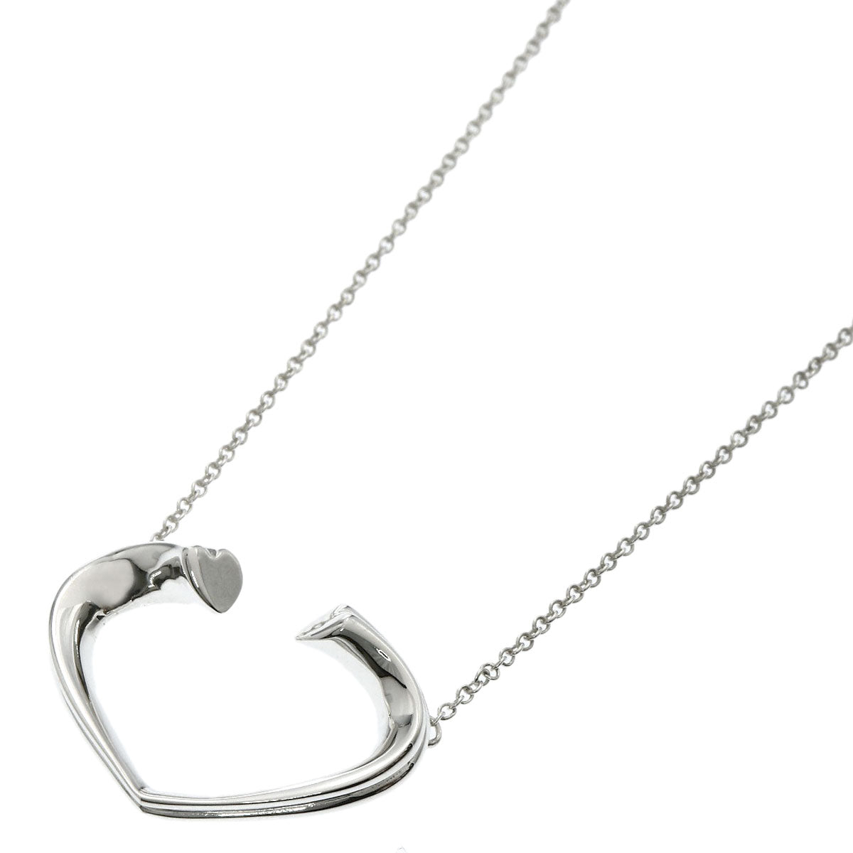 TIFFANY&Co. Tenderness heart Necklace Silver Ladies [Used]