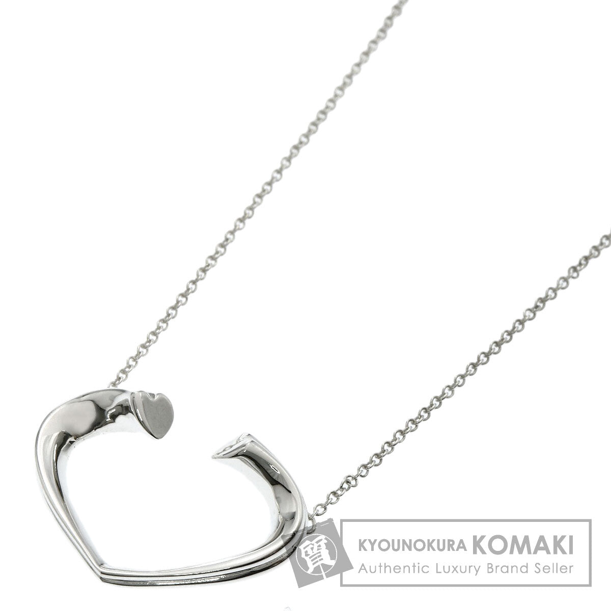 TIFFANY&Co. Tenderness heart Necklace Silver Ladies [Used]