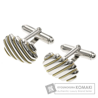 TIFFANY&Co. Twi Straw cuffs Silver 18K Yellow Goldmens [Used]