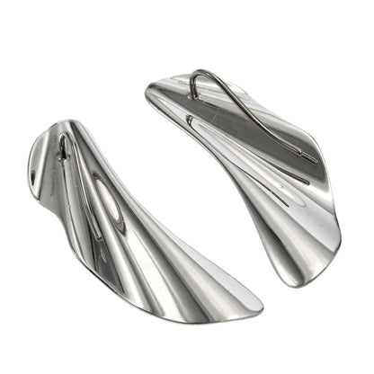 TIFFANY&Co. High Tide earring Silver Ladies [Used]