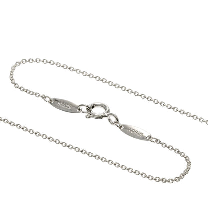 TIFFANY&Co. Open heart Necklace Silver Ladies [Used]