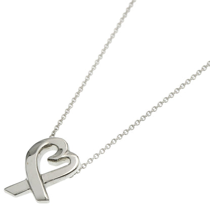 TIFFANY&Co. Loving heart Necklace Silver Ladies [Used]
