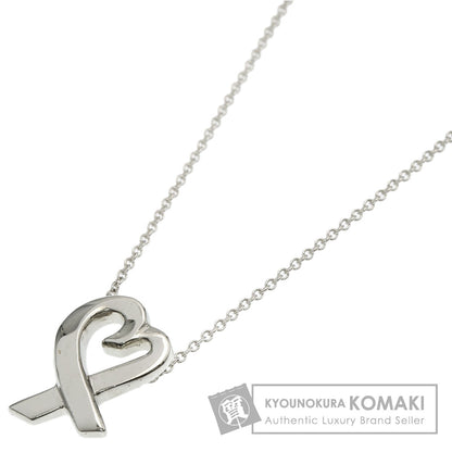 TIFFANY&Co. Loving heart Necklace Silver Ladies [Used]