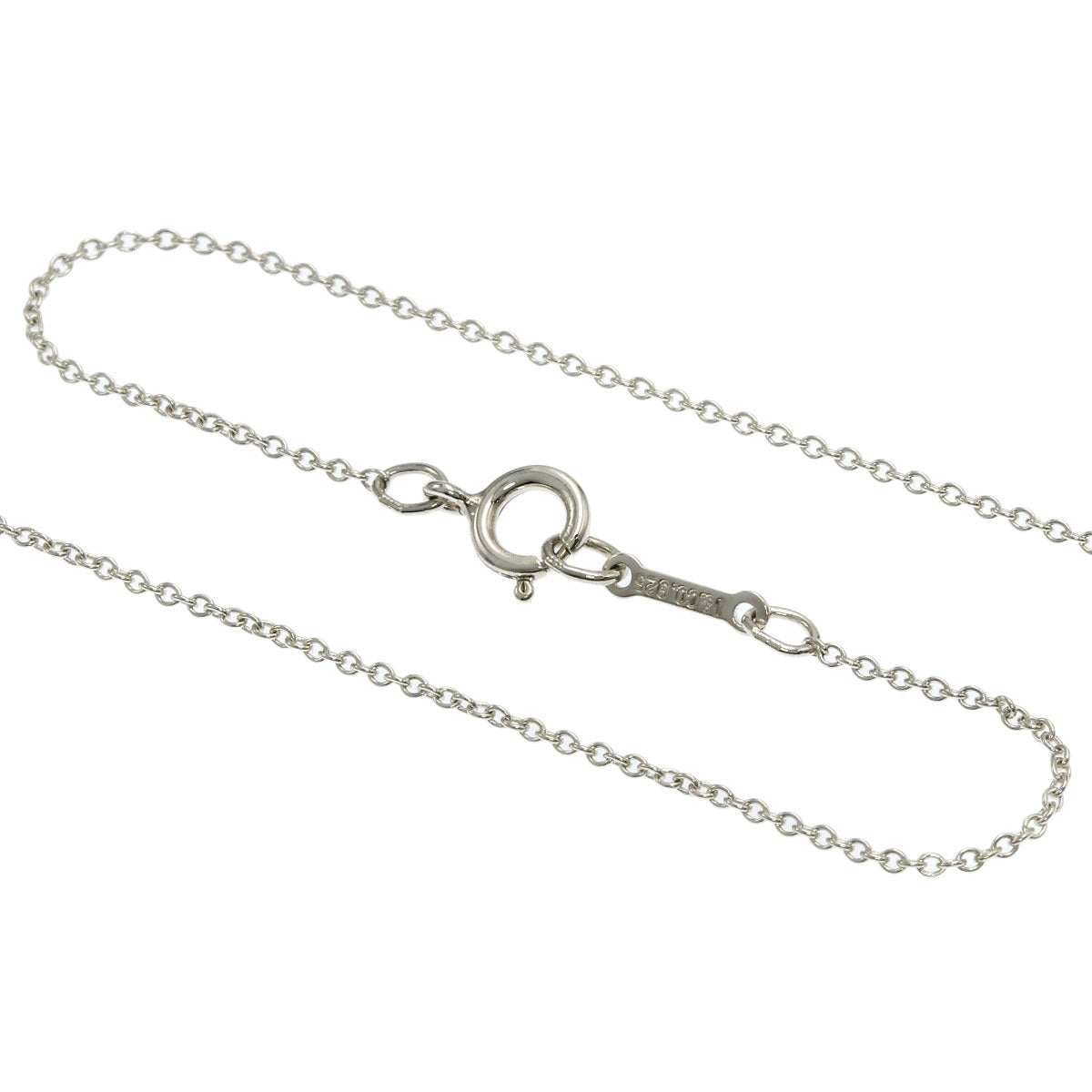 TIFFANY&Co. Loving heart Necklace Silver Ladies [Used]