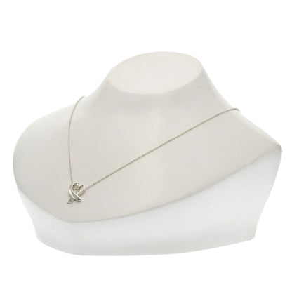 TIFFANY&Co. Loving heart Necklace Silver Ladies [Used]